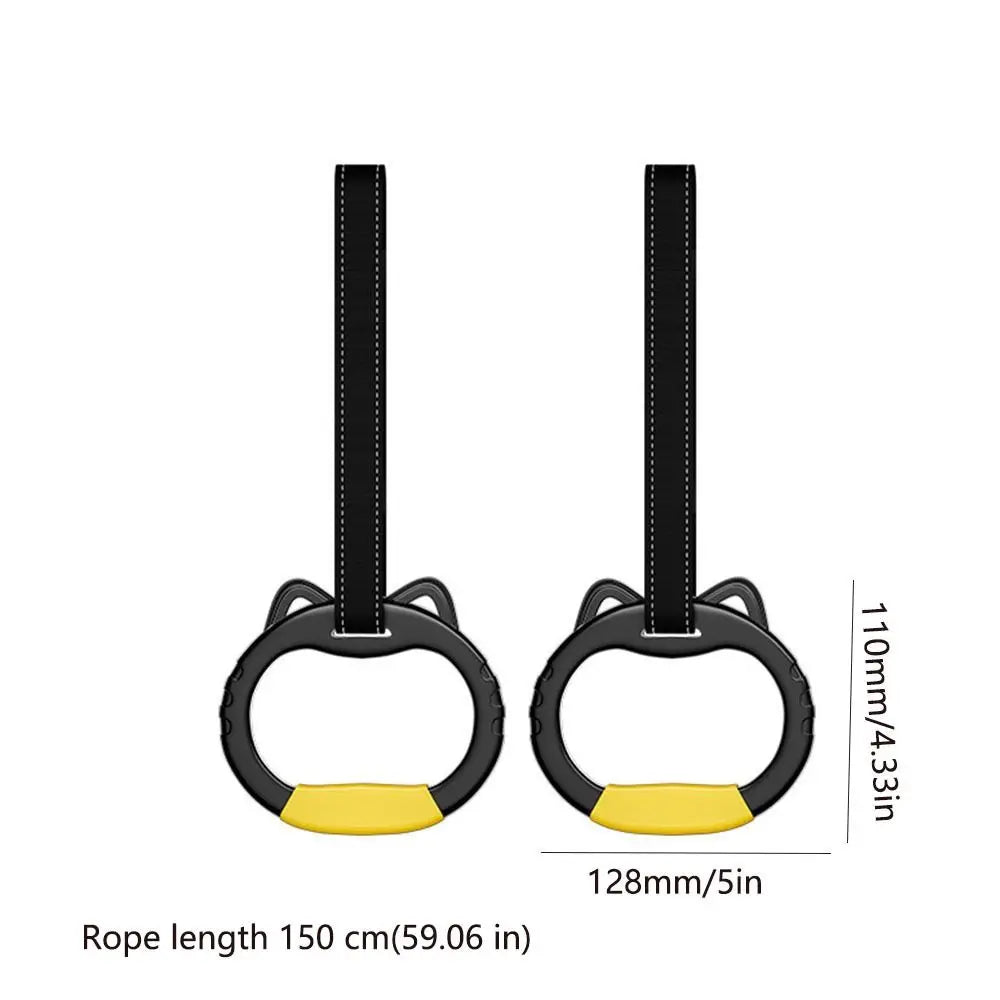 Anneaux de Gymnastique Suspendus Réglables