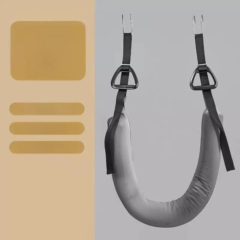 Lumbar Traction Belt for Spinal Stretching - Household Lumbar Suspension Strap, Pull-up Bar Stretcher,Ideal for Home Lumbar Care