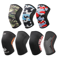 AOLIKES Knee Sleeves Weightlifting - 7mm Thick Premium Neoprene Weight Lifting Knee Sleeve for Squats, Powerlifting & Deadlift