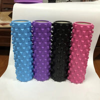 EVA Foam Yoga Foam Massage Roller Trigger Point High Density Yoga Pilates Foam Roller Gym Tool Stable Fitness Yoga Column