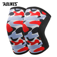 AOLIKES Knee Sleeves Weightlifting - 7mm Thick Premium Neoprene Weight Lifting Knee Sleeve for Squats, Powerlifting & Deadlift