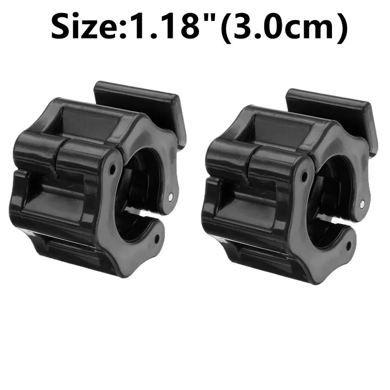 Spinlock Collars Barbell Collar Lock Dumbell Clips Barbell Clamps Weight Lifting Bar Gym Dumbbell Fitness Strength Training