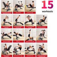 Banc de Musculation Multifonction
