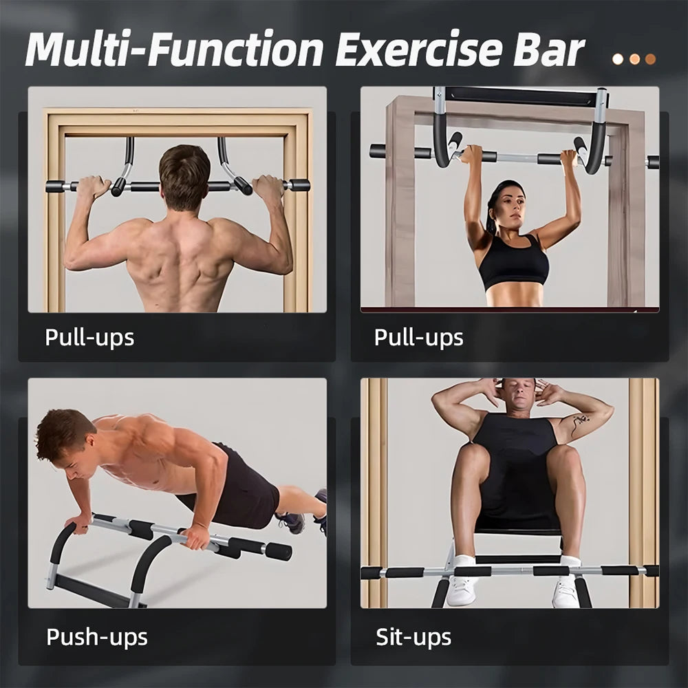 Indoor Pull-Up Bar, Home Fitness Pull-Up Equipment, Multifunctional Fitness Equipment, Suitable for Men's Bodybuilding and Shaping, Exercises Chest, Arm, and Shoulder Strength, Suitable for Fitness Enthusiasts to Exercise at