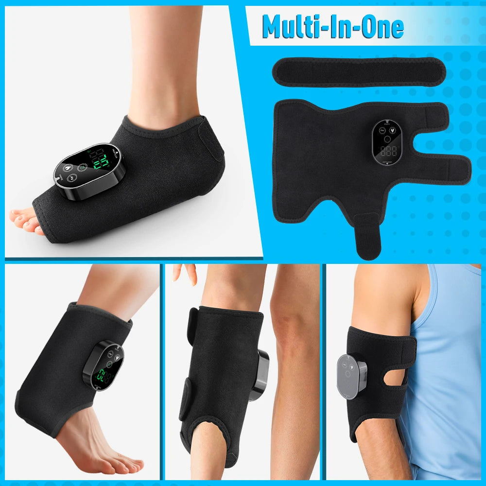 3-in-1 Vibration Massager for Ankle, Wrist & Foot，Foot Massager Suitable for Giving Gifts to Elders and Parents During Festivals