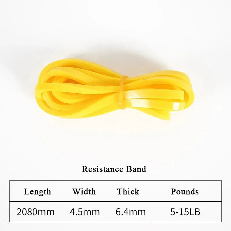 Heavy Duty Resistance Band Latex Elastic Belt Pull Up Assist for Pilates Workout Fitness Home Gym Shape Body Exercise