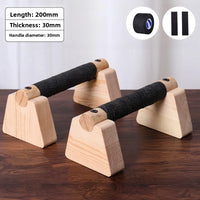 Parallettes en Bois pour Pompes et Calisthénie