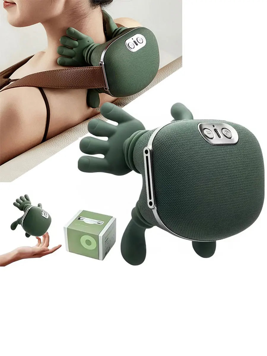 Biomimetic neck and shoulder massager, neck and shoulder biomimetic massager, kneading shawl massager, three-level mode