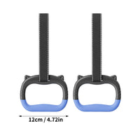 Gymnastic Rings Set Childrens Home Fitness Training Equipment with Adjustable Buckle Heightening Pull Ring for Physical Training