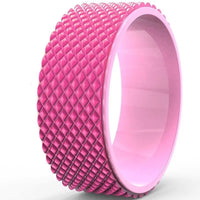 Yoga wheel, open back, fitness wheel, slimming legs, Pilates magic roller, stretching exercise, open shoulders, slimming back