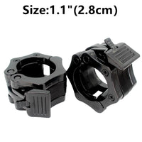 Spinlock Collars Barbell Collar Lock Dumbell Clips Barbell Clamps Weight Lifting Bar Gym Dumbbell Fitness Strength Training
