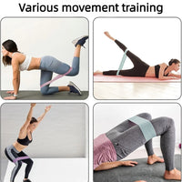 Fabric Elastic Fitness Resistance Bands Yoga Pilates Hip Circle Expander Bands Gym Training Loops Yoga Workout Equipment
