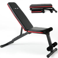 Banc de Musculation Pliable Réglable