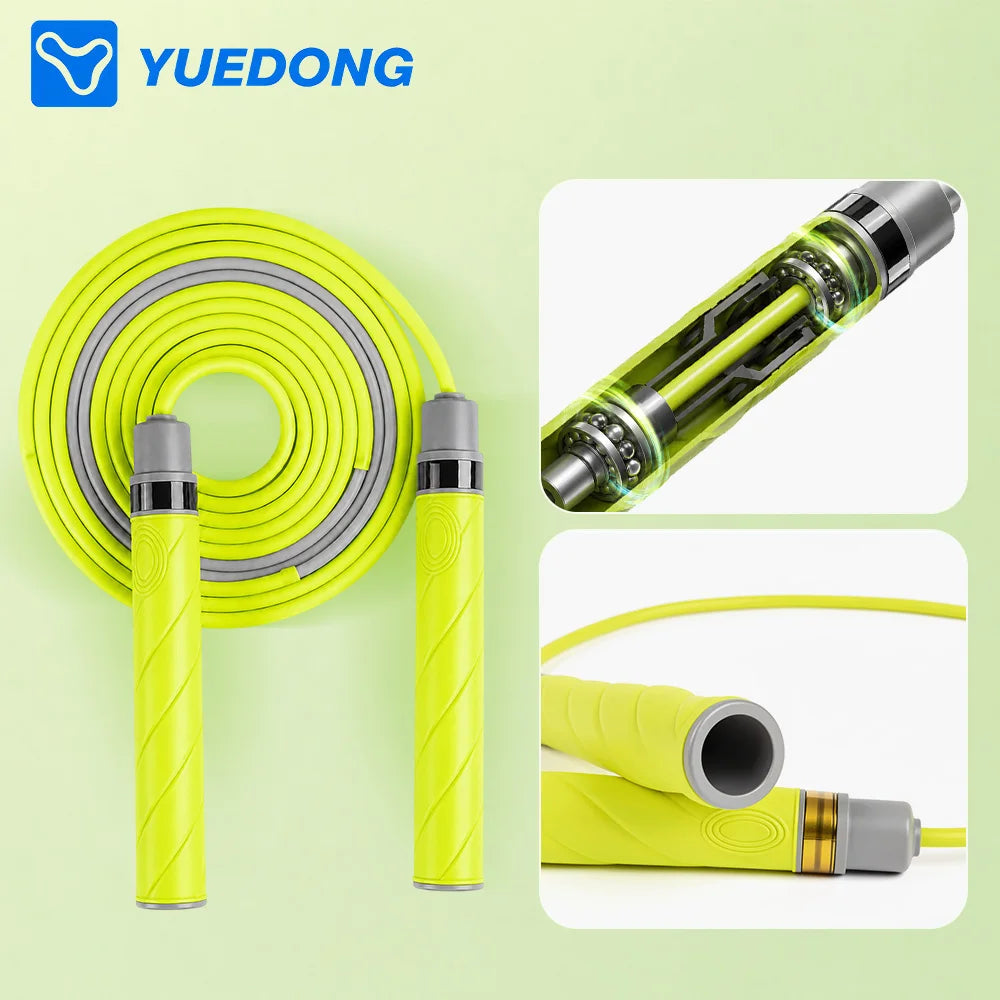 Adjustable Jump Rope Anti-Slip Foam Handle Tangle-Free Skipping Rope for Fitness Workout Training Men Women Lady Indoor Outdoor