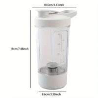 Electric Shaker Cup 450ml Self-Stirring Intelligent Shaker For Protein Shake Meal Replacement Portable Sport Mixing Cup