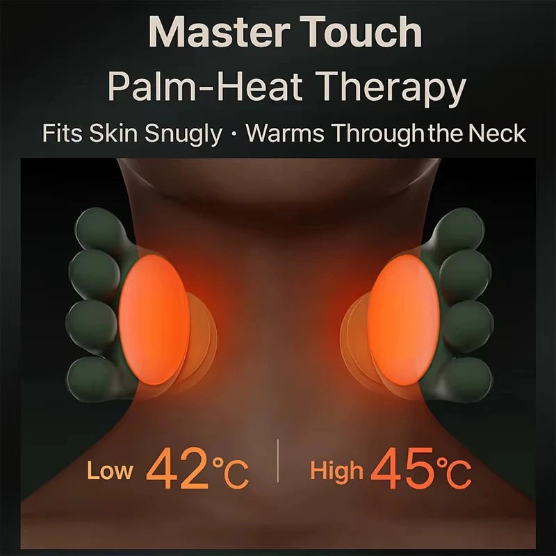 Biomimetic neck and shoulder massager, neck and shoulder biomimetic massager, kneading shawl massager, three-level mode