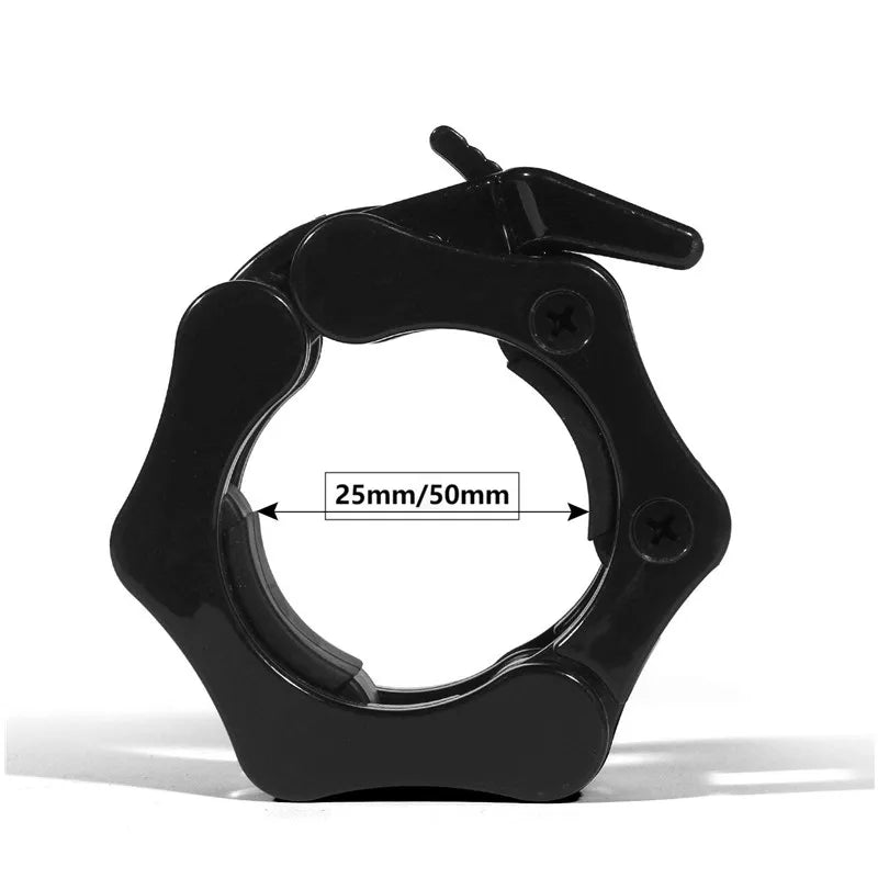 Spinlock Collars Barbell Collar Lock Dumbell Clips Barbell Clamps Weight Lifting Bar Gym Dumbbell Fitness Strength Training
