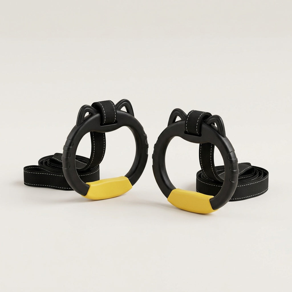 Anneaux de Gymnastique Suspendus Réglables